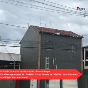 Aluga-se Barracão - Avenida Prefeito Olavo Gomes de Oliveira