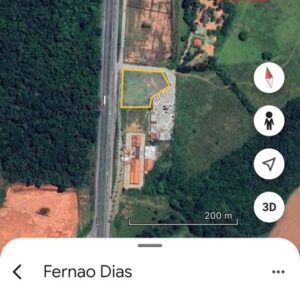 Vende-se Terreno - Rodovia Fernão Dias - Scala Motel